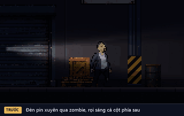 Đèn pin rọi zombie, trước và sau khi sửa (phóng to)